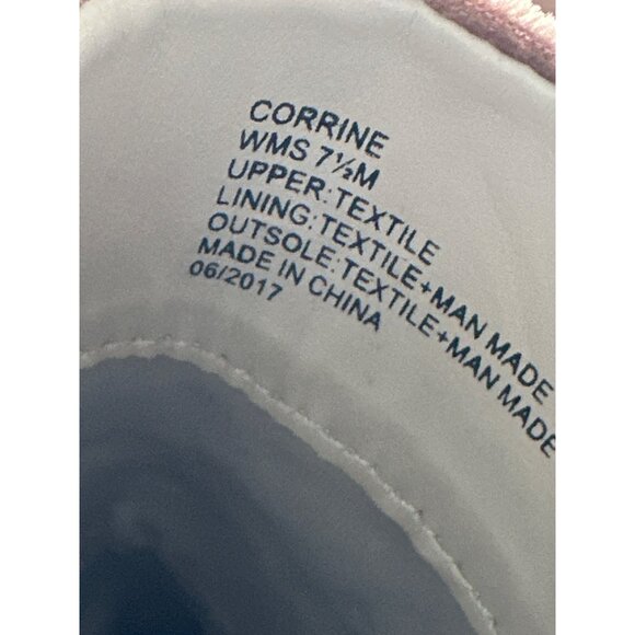 Kenneth Cole Reaction Corrine Pink Velvet Ribbon Lace-Up Granny Boots Size 7.5 - Picture 7 of 8